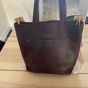 Portland Leather Goods Crossbody Tote Bag